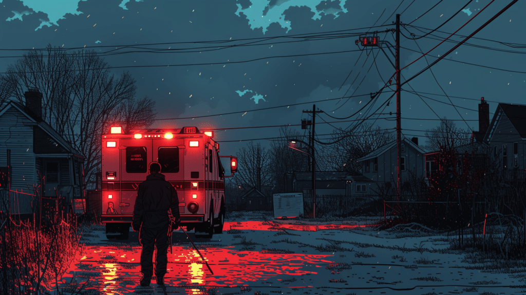 An EMT responds to a winter emergency that could present unseen challenges.